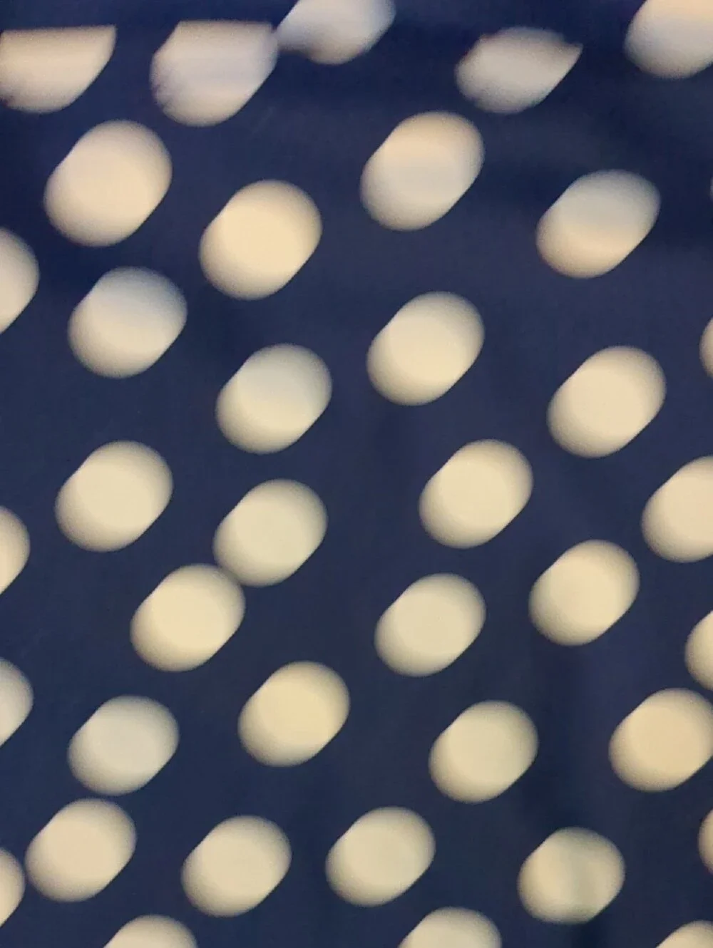 J. Crew Navy and White Polka Dot One-Piece Swimsuit Sz 10